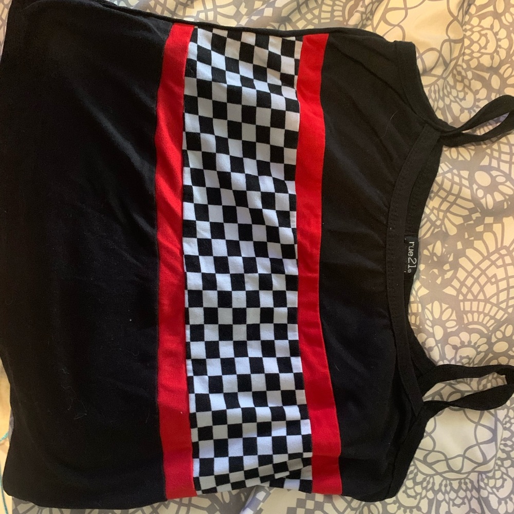 Checkered Tank Top